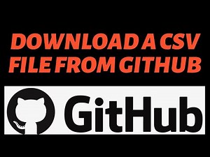 Python Download CSV files from Github | Python | Github | CSV | Pandas