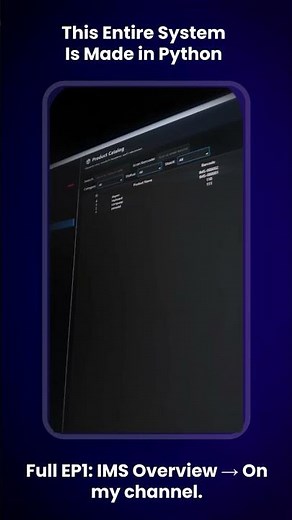 I Built a Full Inventory System in Python 😳