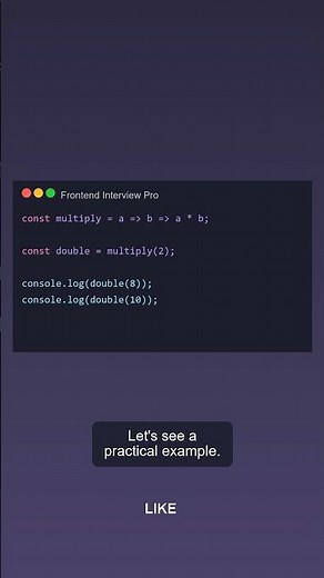 what is currying in javascript #shorts #coding #javascript #viral #webdevelopment