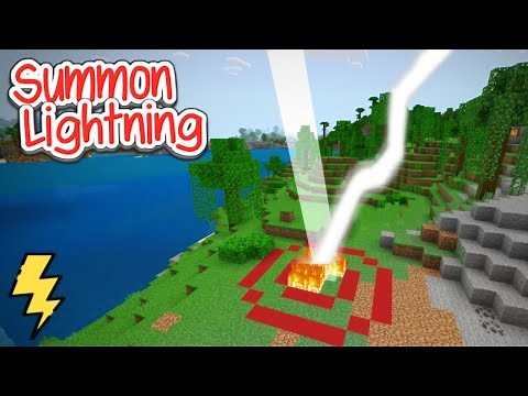 How to Do Lightning Command in Minecraft Java/Bedrock! (1.21+)