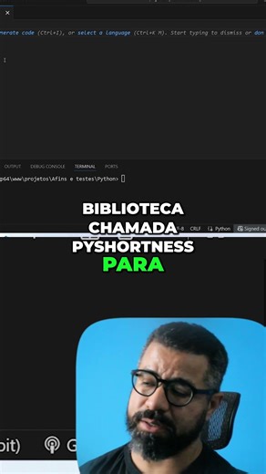 Encurte URLs com Python Tutorial Gratuito Rápido!