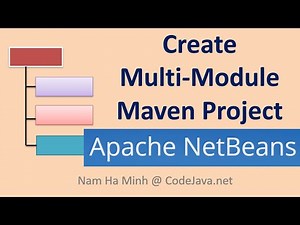Create Multi-Module Maven Project in NetBeans IDE