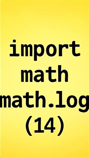 python math log function