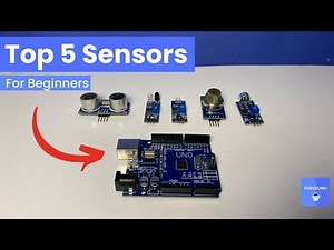 Top 5 Arduino Sensors for Beginners ⚙️ Ultrasonic , IR , LDR , Gas & Sound Sensor Explained