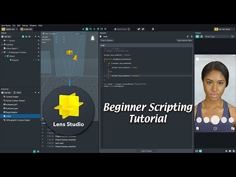 Lens Studio Tutorial: Beginner Scripting in Javascript