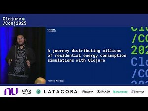 A journey distributing millions of residential energy consumption simulations with Clojure - Mendoza