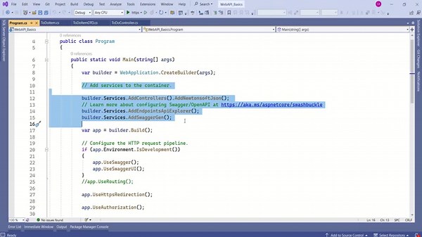 Middleware Asp.net Core Web API | Asp.net core Web API 8.0