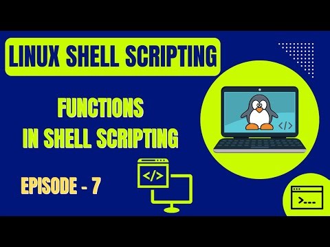 Linux Shell Scripting | Episode 7: Functions in Shell Scripting | Embedded Systems