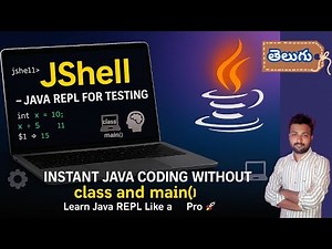 Stop Writing main()! Learn JShell - Instant Java Coding Trick 💻🔥