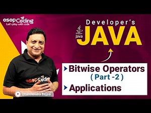 Bitwise Operators Part - 2 | Left Shift | Right Shift | Java for Developers | #Java #Lec17 #Coding