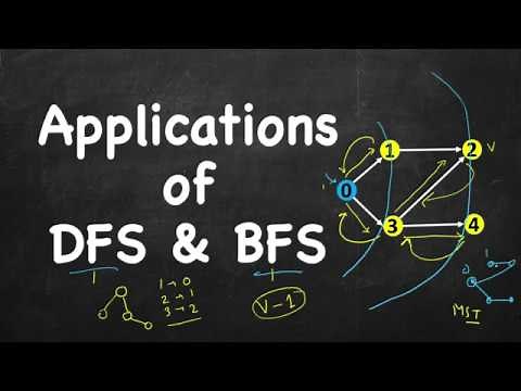 Applications of BFS and DFS | Graph Traversals