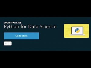 Python 101 for Data Science | Python Free Certification | Python for Beginners | IBM Cognitive Class | Renzo Caceres Rossi