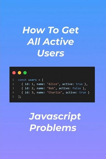 How to filter array of objects in Javascript #coding #javascript #codingtips