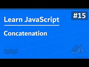 Learn JavaScript In Arabic 2021 - #015 - Concatenation