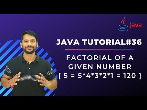 Java Program to Find Factorial of a Number - In Hindi