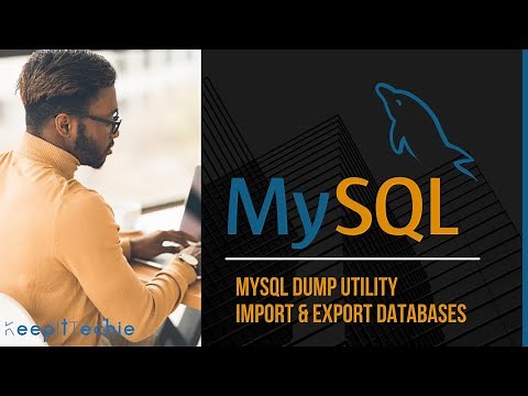 MySQL Dump | Import and Export Databases