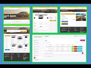 Car Rental Management System in PHP MySQL | Car Booking Project | PHP Project with Paypal, Razorpay