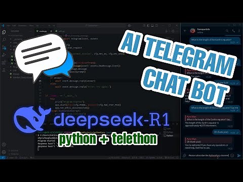 Creating an AI Telegram Chatbot with DeepSeek R1 using Python and Telethon