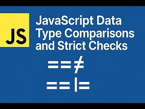 JavaScript Data Type Comparisons and Strict Checks