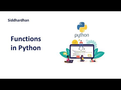 2.8. Functions in Python | Python Tutorial for Beginners