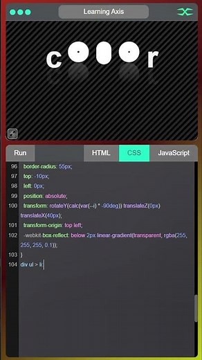 Color Alternative Spin | HTML CSS