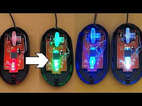 How To Change LED Color of a Mouse