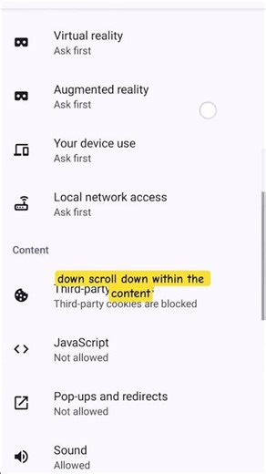 how to enable javascript in chrome mobile #howto #tipsntricks #tech #javascript #googlechrome