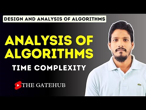 Analysis of Algorithms || Time Complexity Analysis || DAA