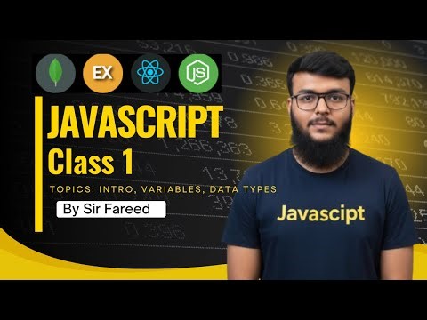 JavaScript Introduction | Variables & Data Types Explained (Beginner Friendly)