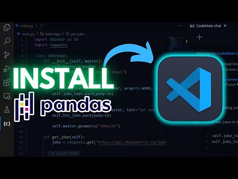 How to Install Pandas in Visual Studio Code on Windows 11 (2024)