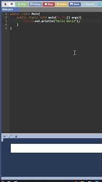 Java First Program - Hello World
