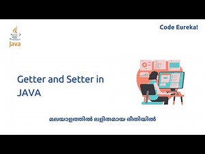 getter and setter in java | getters and setters | java | malayalam | Code eureka