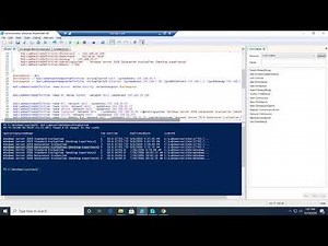 Powershell script to create a complex Active Directory demo lab.