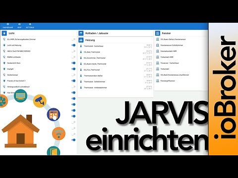 ioBroker Jarvis #1 - Dein Einstieg in eine einfache Visualisierung | verdrahtet.info [4K]