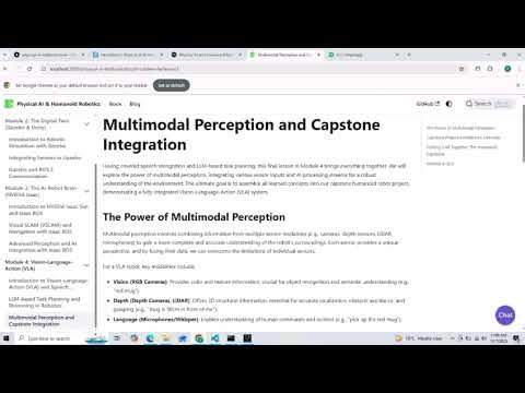 Hackathon physical AI and humanoid robotic book development made by yusra waheed
