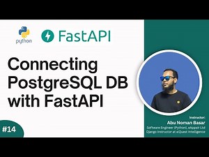 14. Connecting PostgreSQL DB with FastAPI