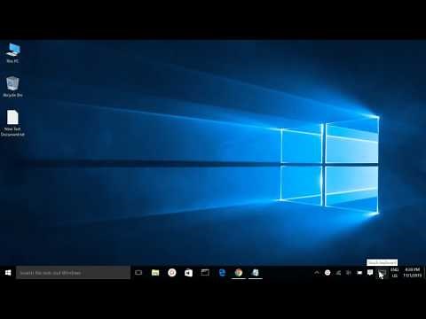 Windows 10, Show/Hide Touch Keyboard Icon from Taskbar