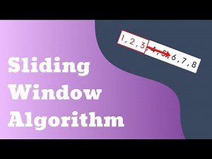 Sliding Window Algorithm Course Now Available!