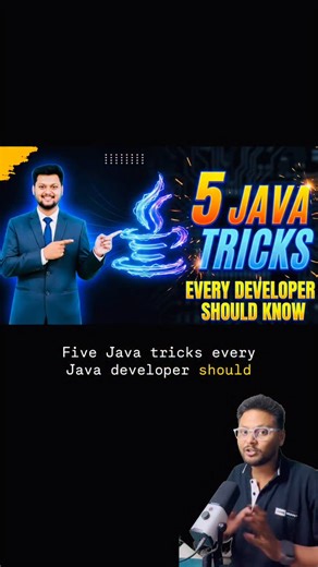 Chetan Ghate on Instagram: "5 Java Tricks You Should Know ✅ . Follow @codesnippet.java ✅ . #java #programming #programmer #code #coding"