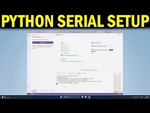How To Set Up Serial Communication in Python Projects. Install PySerial in VS Code for Python