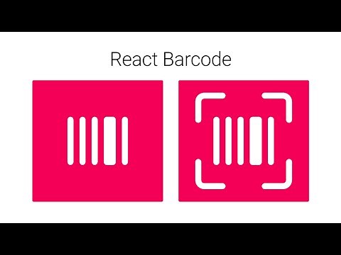 React.js Barcode Scanner & Generator