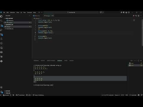 How to Remove Last Element from Array in JavaScript | pop() Method