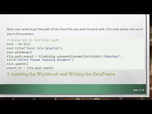 How to Write a DataFrame to an Existing Excel File Using Pandas and OpenPyXL