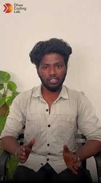 How Venkatesh transformed his career through Dhee Coding Lab! 🚀