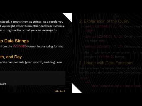 How to Correctly Parse Dates from Integer Columns in SQLite