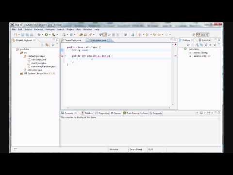 Java Programming - 13 - Creating a calculator class with methods