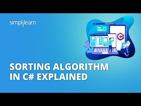 Sorting Algorithm in C# Explained | C# LINQ | C# Delegates | C# Tutorial For Beginners | Simplilearn