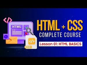 HTML & CSS Full Course for FREE {Lesson 01 - HTML Basics} || Beginner to Pro