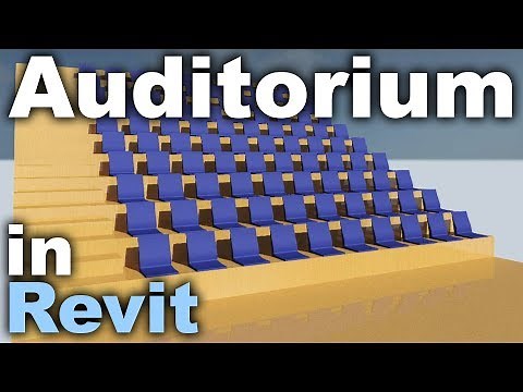 Auditorium in Revit Tutorial