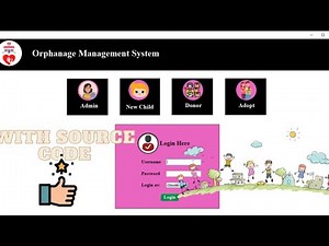simple java project using NetBeans, Mysql database | Orphanage Management System | 2021